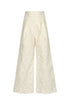 Fiol Canvas Embroidered Pants / Ecru
